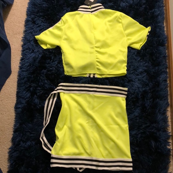 NWT!! Fashion Nova Neon 2 Piece - Picture 3 of 3